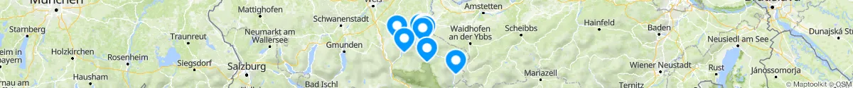 Kartenansicht für Apotheken-Notdienste in der Nähe von Losenstein (Steyr  (Land), Oberösterreich)